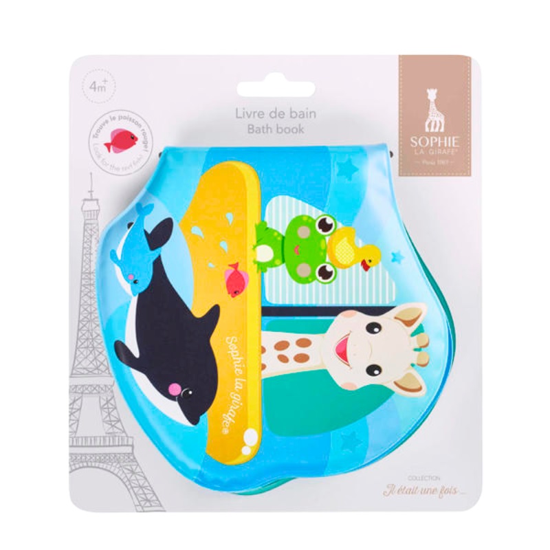 Sophie De Giraf Badboekje Op Witte Blister (1 stuk)