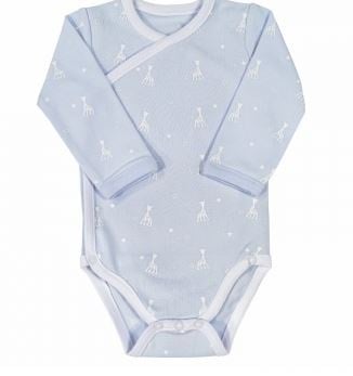 Sophie De Giraf Overslag Romper 54Cm Blauw (1 stuk)