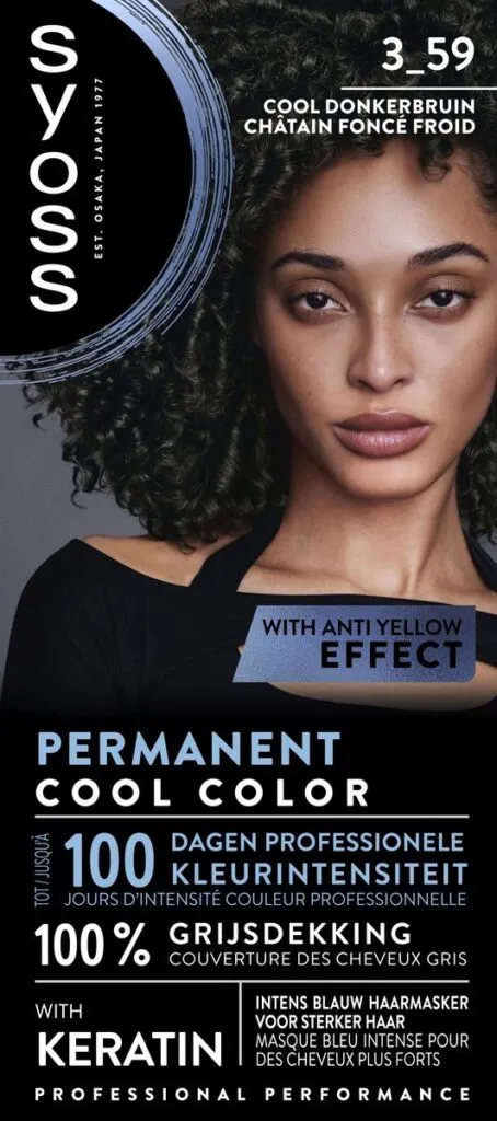 Syoss Colors 3-59 Cool Donkerbruin (1 stuk)