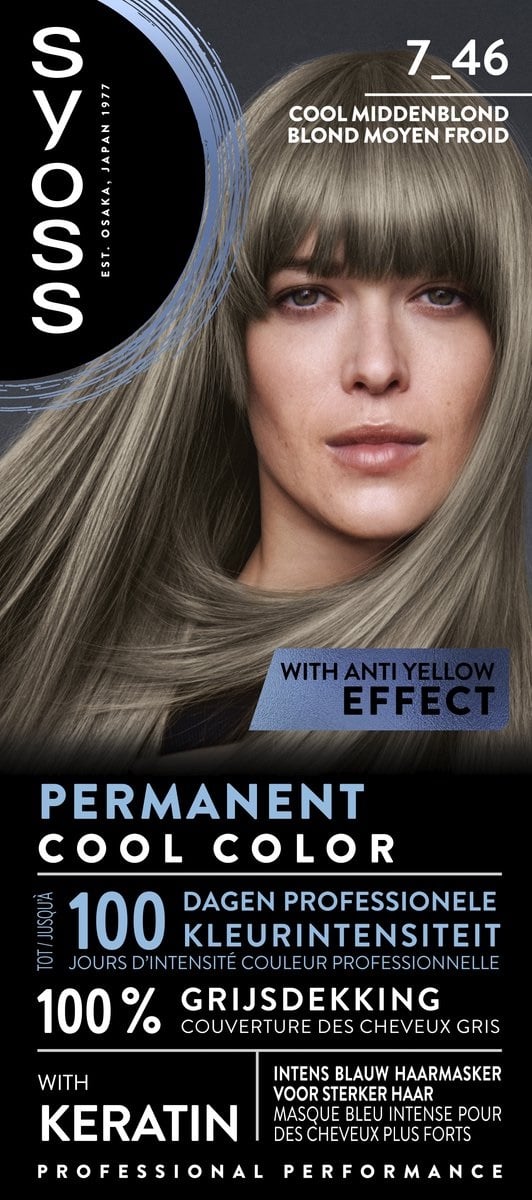 Syoss Colors 7-46 Cool Middenblond (1 stuk)