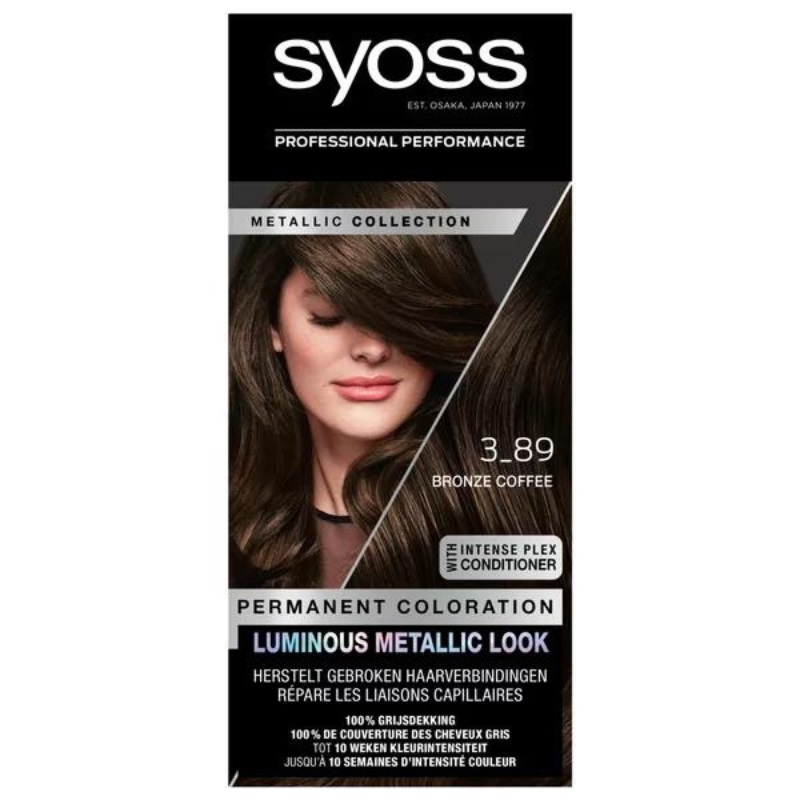 Syoss Colors Metallics 3-89 Bronze Coffee (1 stuk)