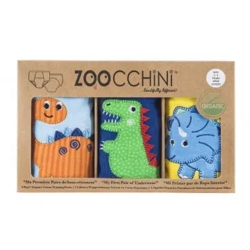 Zoocchini Oefenbroekjes 3-4 Boy Dino (3 stuks)