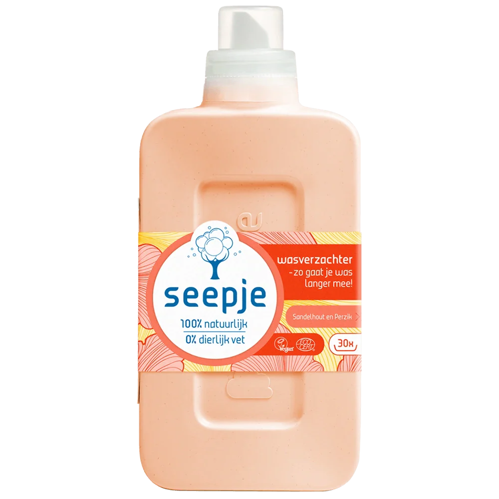 Seepje Wasverzachter Sandelhout En Perzik (750 ml)