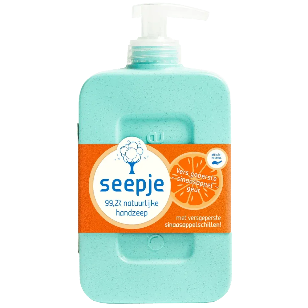 Seepje Handzeep Versgeperste Sinaasappel (300 ml)