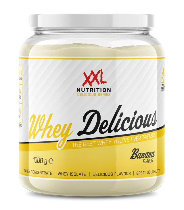 XXL Nutrition Whey Delicious Banaan (1000 gr)