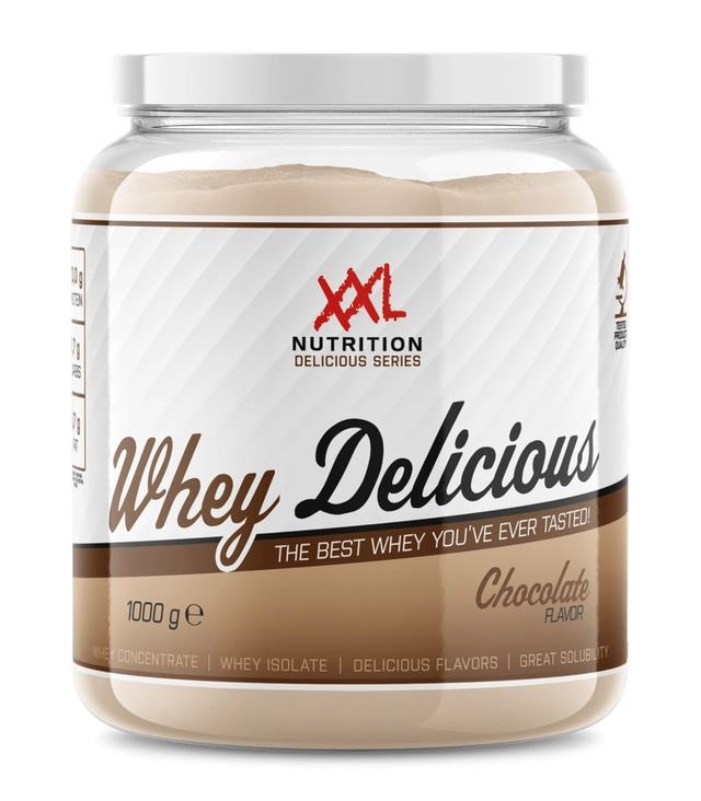 Xxl Nutrition Whey Delicious Chocolade (1000 gr)