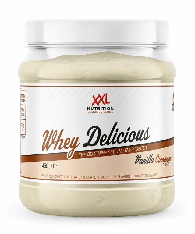 XXL Nutrition Whey Delicious Vanilla Cinnamon (450 gr)