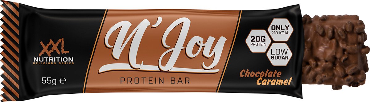 XXL Nutrition N'Joy Protein Bar Chocolate Caramel (55 gr)