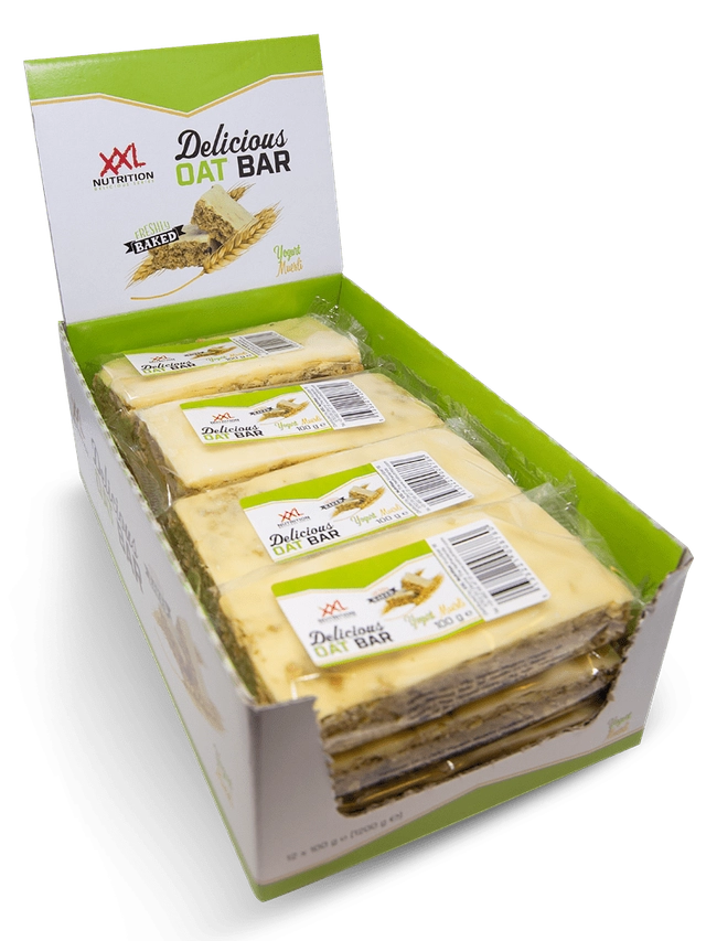 XXL Nutrition Delicious Oat Bar Yoghurt Muesli (12 X 100 gr)