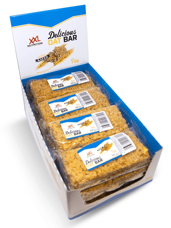 XXL Nutrition Delicious Oat Bar Naturel (12 X 100 gr)