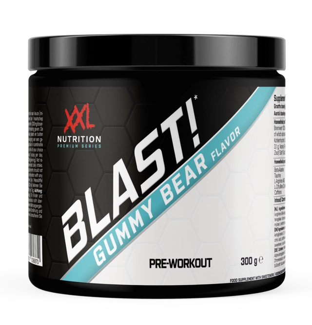 XXL Nutrition Blast! Pre Workout Gummy Bear (300 gr)