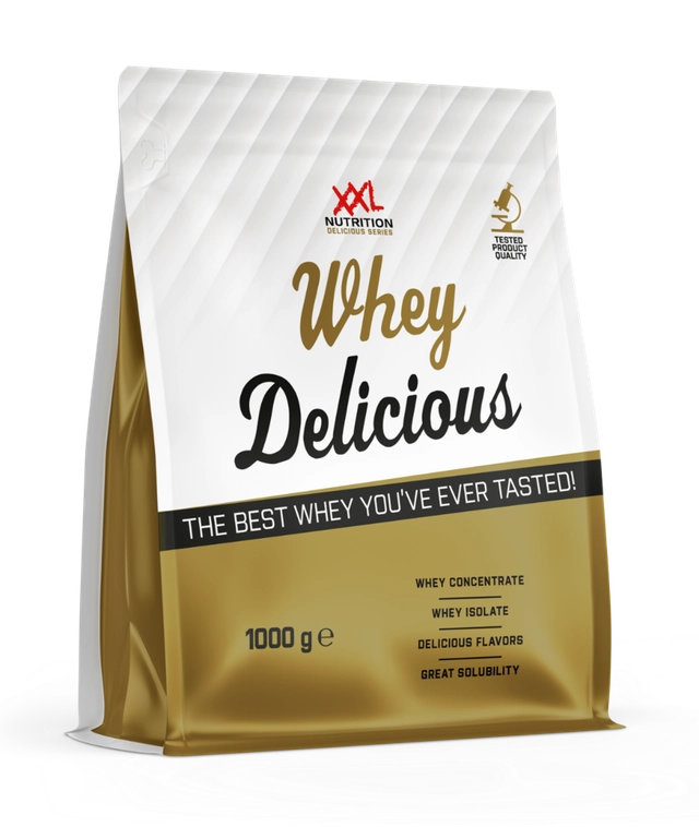 XXL Nutrition Whey Delicious Banaan (1000 gr - Pouch)