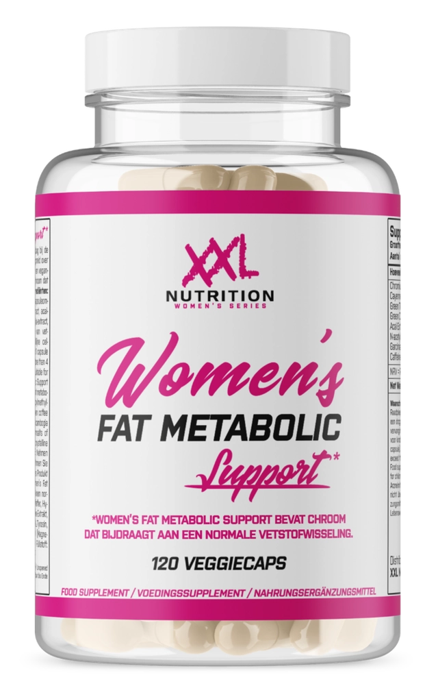 XXL Nutrition Women's Fat Metabolic Support (120 veggie capsules)