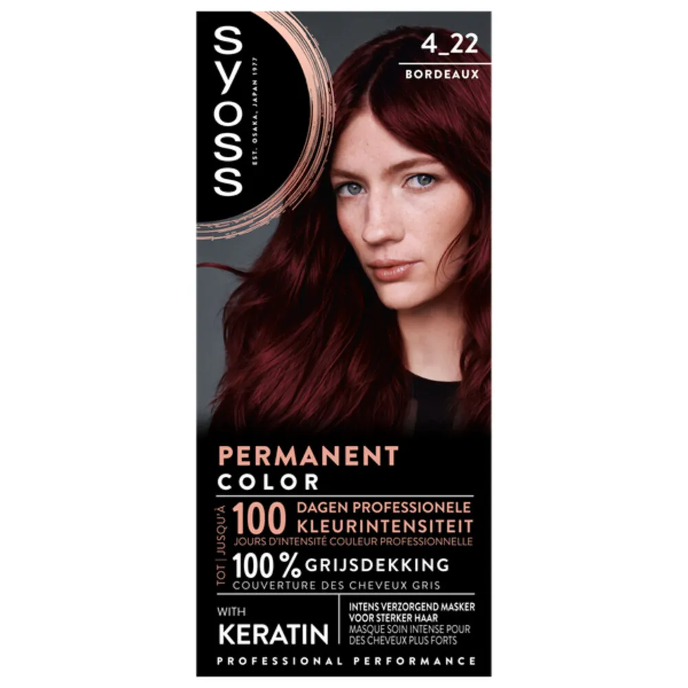 Syoss Color 4-22 Scarlet Red (1 stuk)