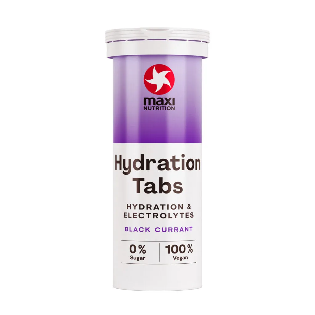 Maxi Nutrition Hydration Tabs Elektrolyten Zwarte Bes (40 gr)