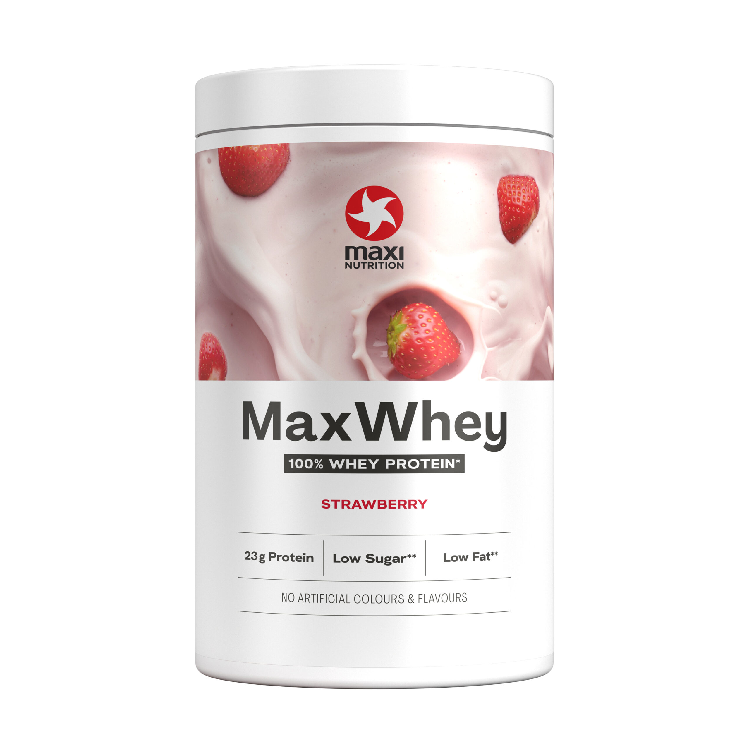 Maxi Nutrition Maxwhey Whey Protein Aardbei (420 gr)