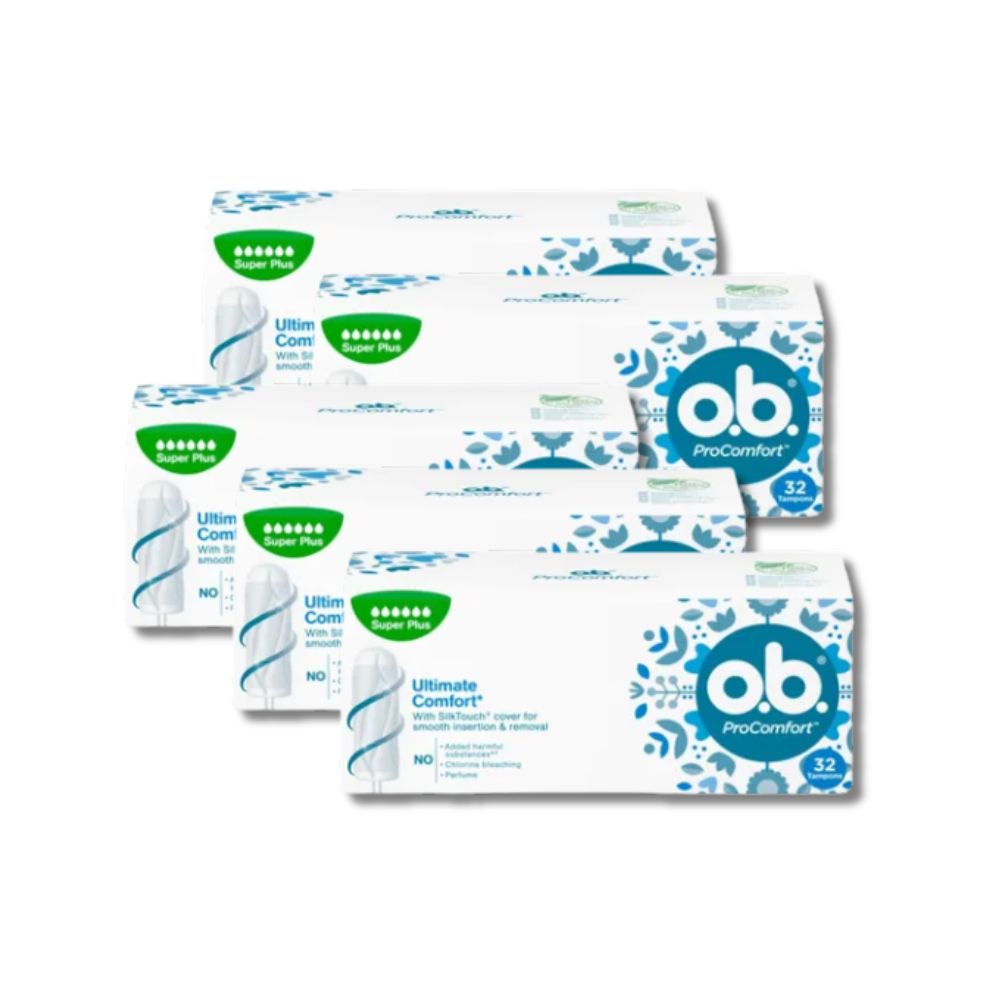 5x Ob Pro Comfort Super Plus (32 stuks)