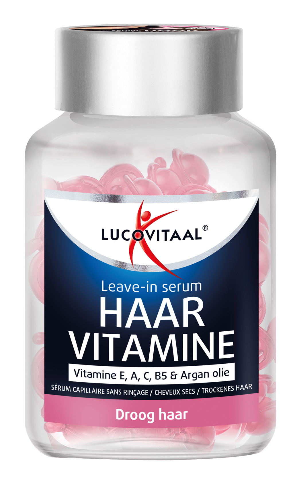 Lucovitaal Leave-in Serum Vitamine - Droog Haar (25 twist capsules)