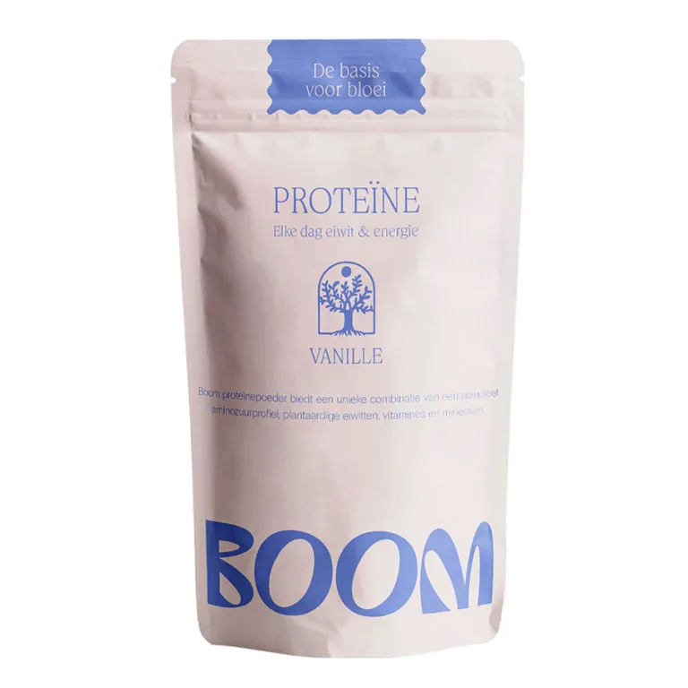 Boom Nutritions Protein Powder Vanille Vegan (750 gr)