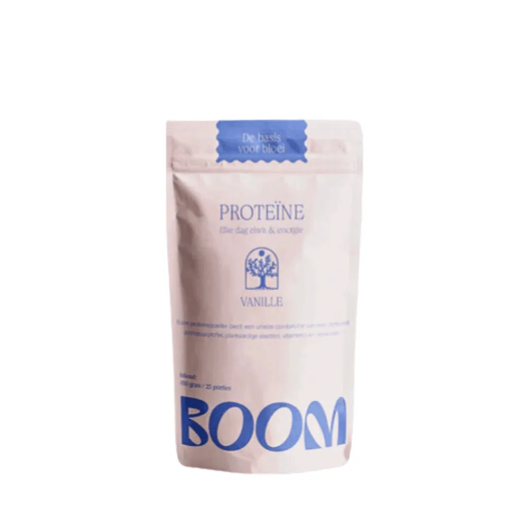 Boom Nutritions Protein Powder Vanille Vegan (450 gr)