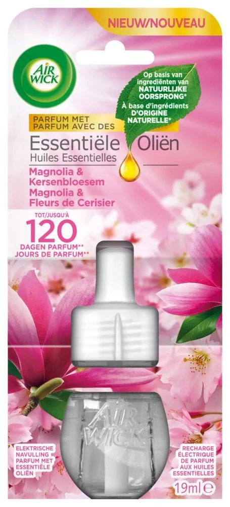 Airwick Elektrische Luchtverfrisser Navulling Magnolia & Kersenbloesem (19 ml)