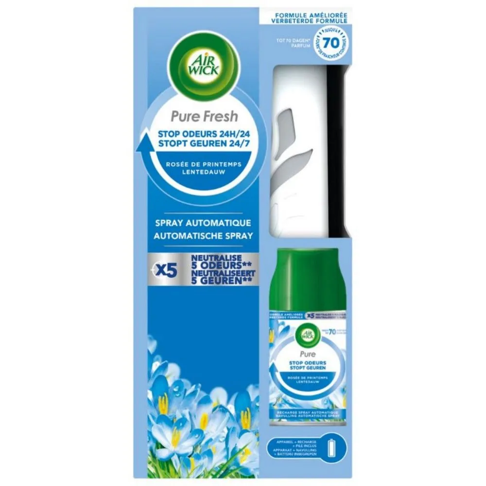Airwick Starterkit Pure Fresh Morning Dew (250 ml)