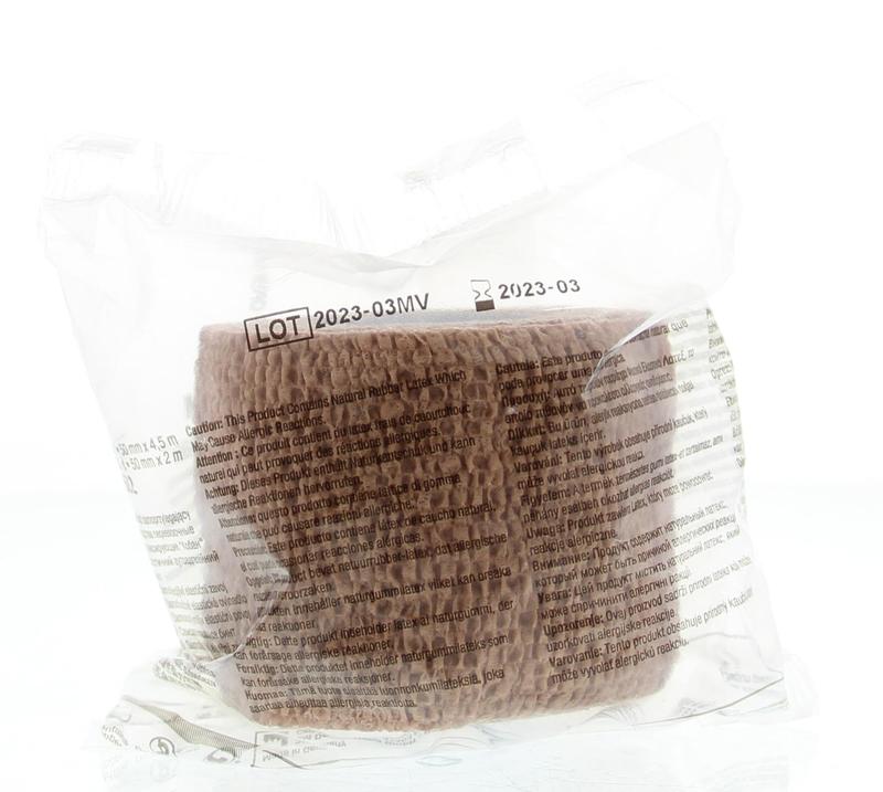 3M Coban Zelfklevende Zwachtel Huid 5cm x 4.5m (1 stuk)