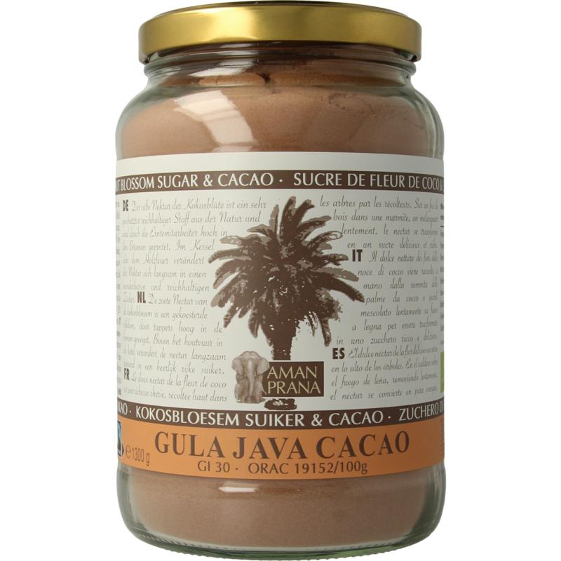 Amanprana Gula Java Cacao Bio (1300 gr)