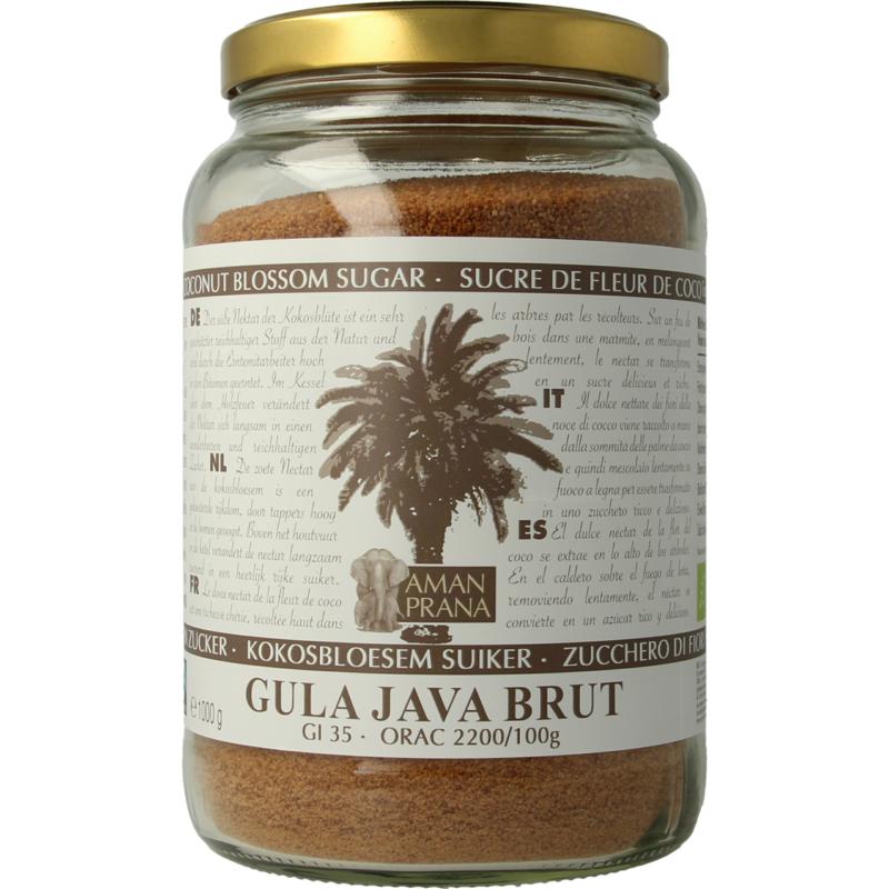 Amanprana Gula Java Brut Bio (1000 gr)