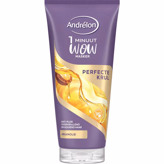 Andrelon Masker 1 Minuut Wow Perfecte Krul (180 ml)