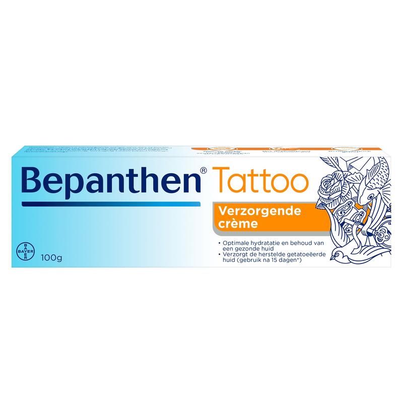 Bepanthen Tattoo Verzorgende Creme (100 gr)