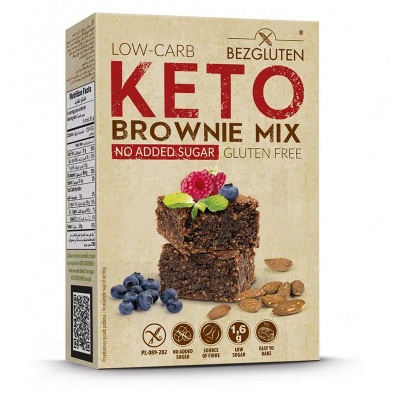 Bezgluten Keto Brownie Mix Glutenvrij (150 gr)