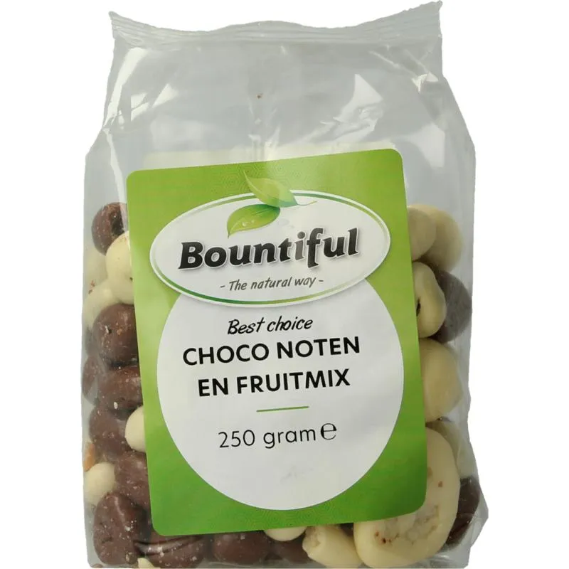 Bountiful Choco Noten Fruitmix (250 gr)