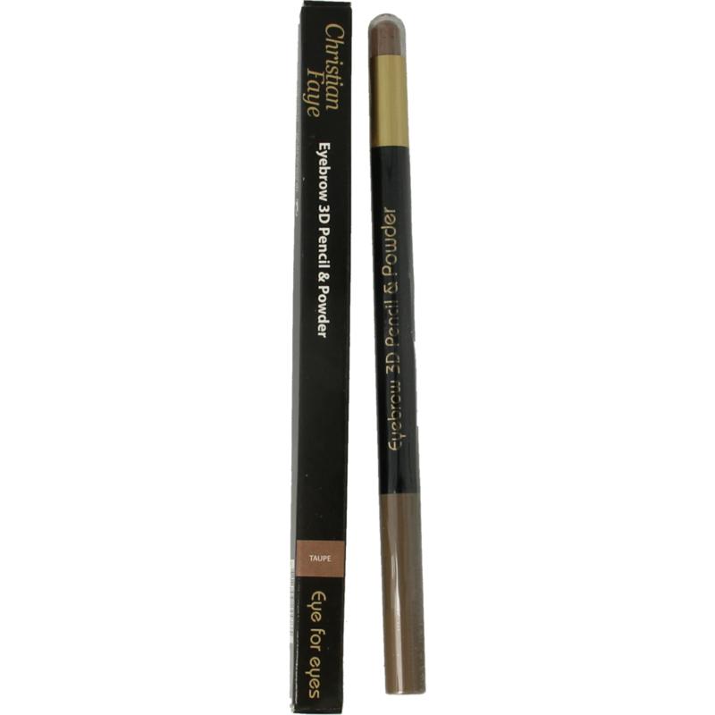 Christian Faye Eyebrow 3D Pencil & Powder Taupe (1 gr)