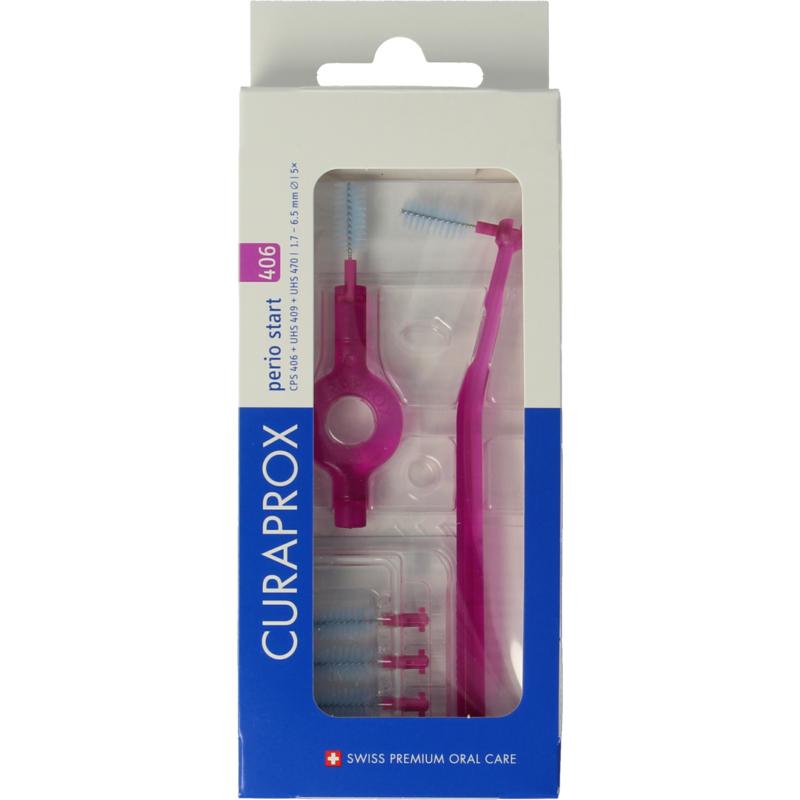 Curaprox Perio Start 406 Fuchsia (5 stuks)