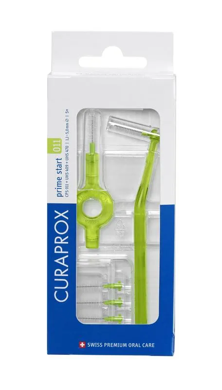Curaprox Prime Start Rager 11 Licht Groen 5.0 mm (5 stuks)