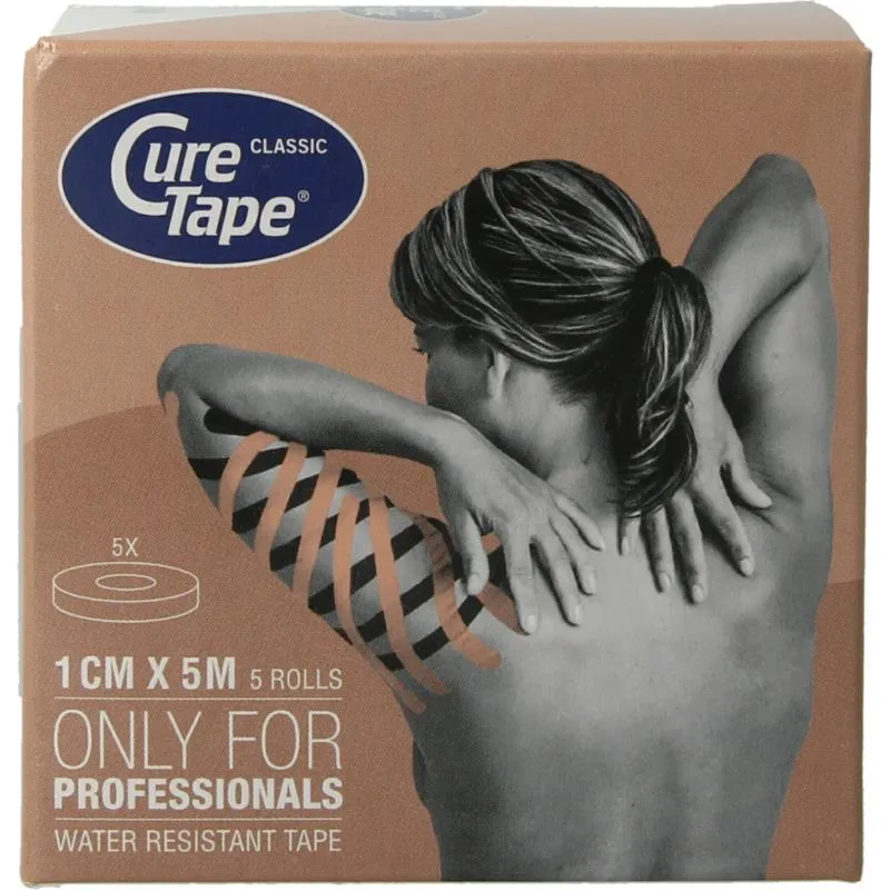 Curetape Sports Beige 5m x 1cm (5 stuks)