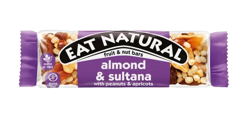 Eat Natural Amandel & Sultana Met Pinda En Abrikoos (40 gr)