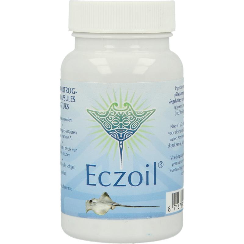 Eczoil Pijlstaartrog Olie (30 softgels)