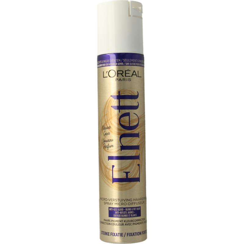 Elnett Purple Hairspray Sterke Fixatie (200 ml)