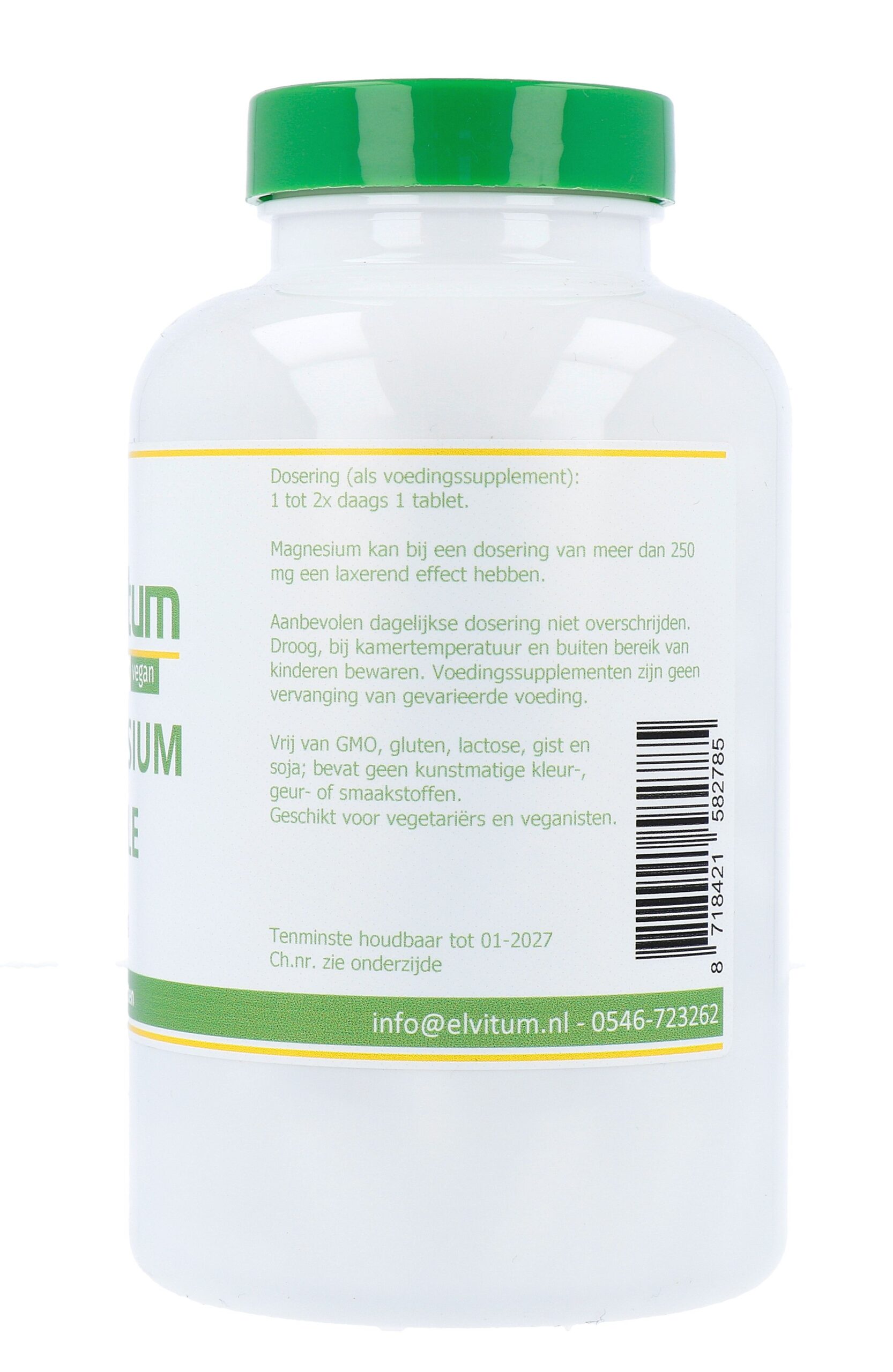 Elvitum Magnesium Triple 200mg (120 tabletten)