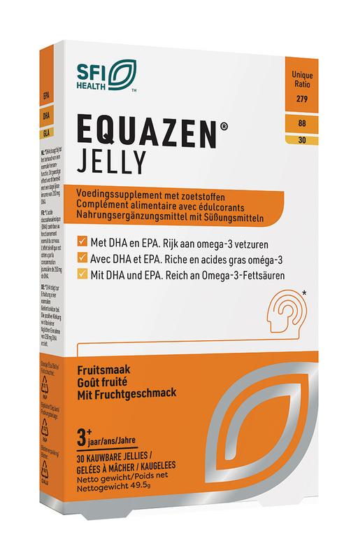 Equazen Equazen Jelly Omega 3- & 6-Vetzuren (30 stuks)