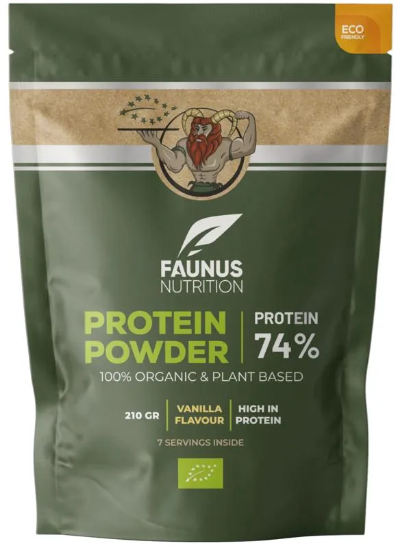 Faunus Nutrition Proteine Gefermenteerd Vanille Bio (210 gr)