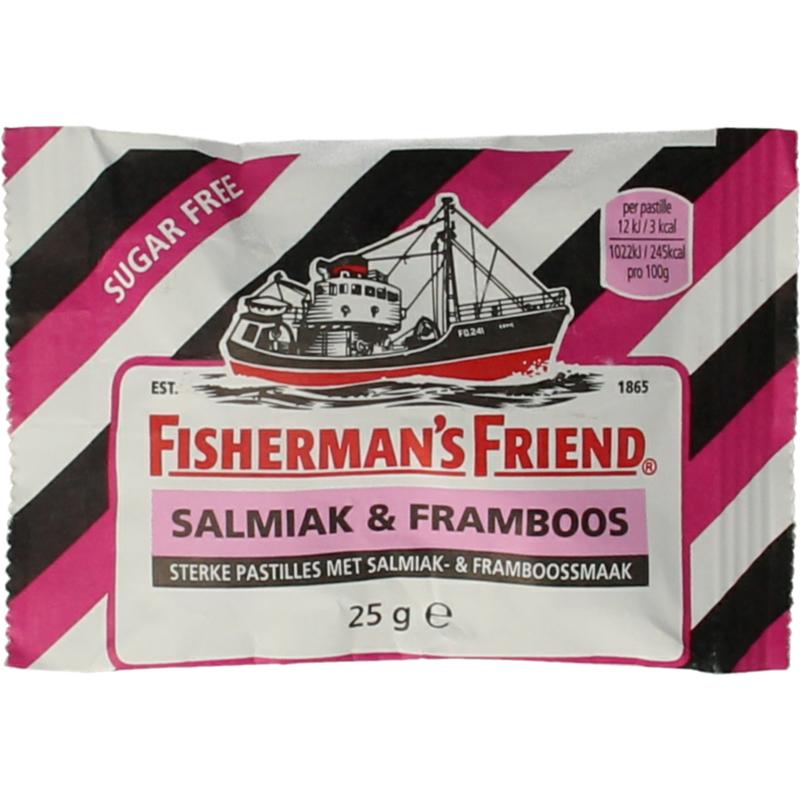 Fisherman's Friend Framboos Suikervrij (25 gr)