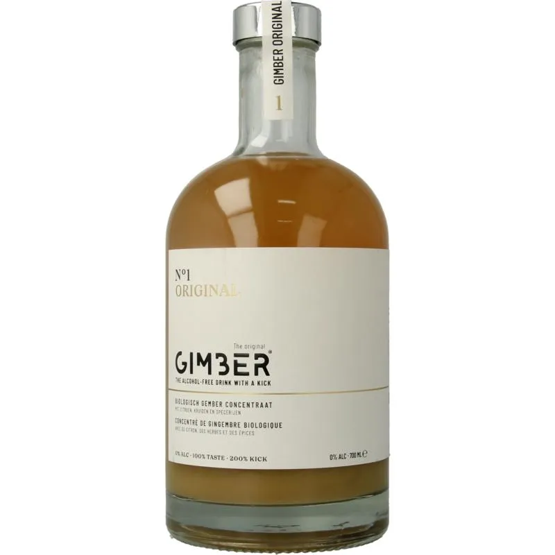 Gimber No. 1 Original Gember Concentraat Bio (700 ml)