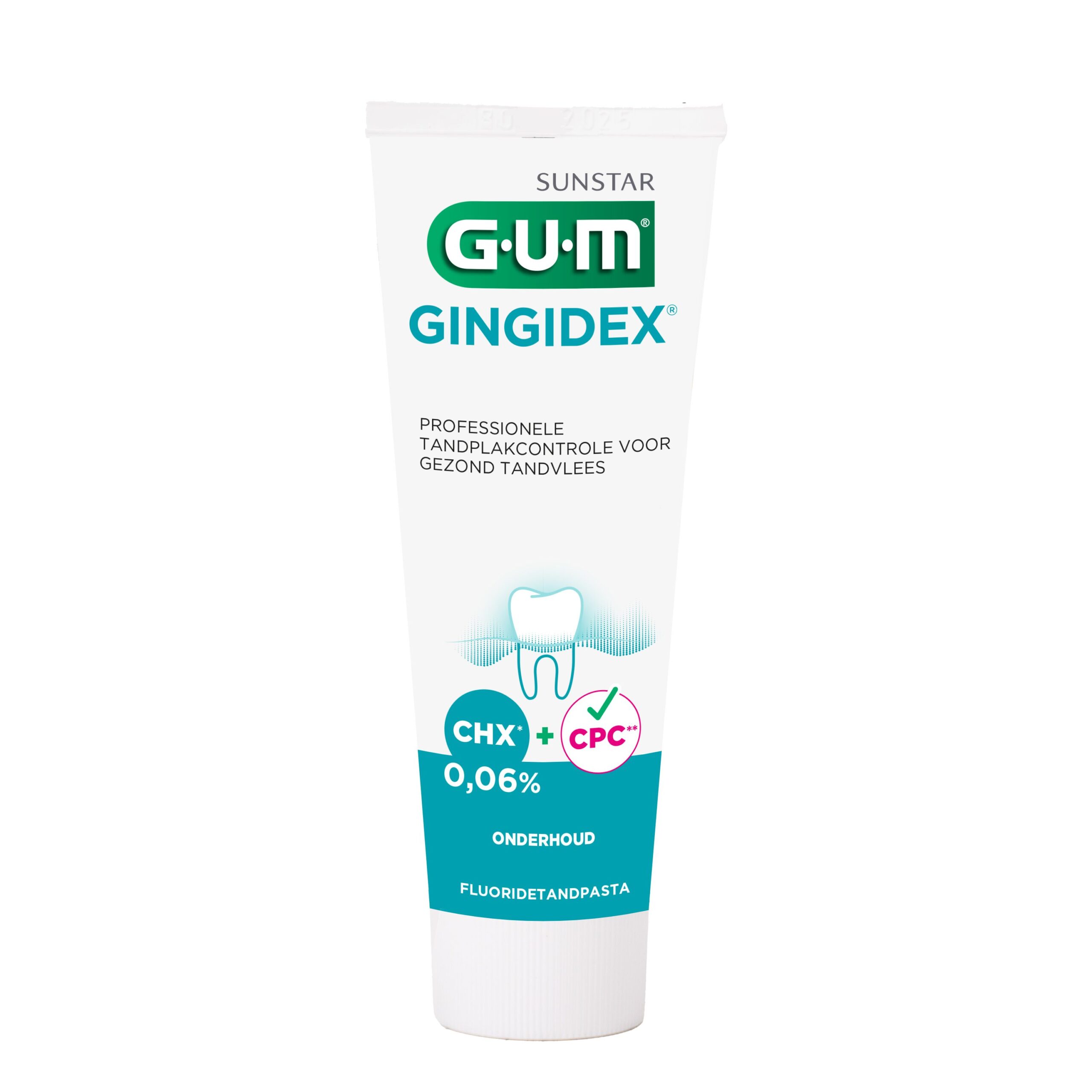 Gum Gingidex Tandpasta Tube (75 ml)