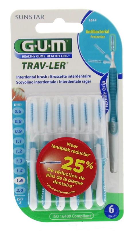 Gum Trav-Ler Rager 1.6 mm (Blauw) (6 stuks)