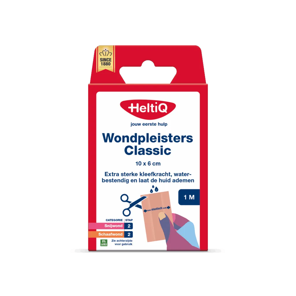 Heltiq Wondpleister Classic 10 x 6cm 1m (1 stuk)