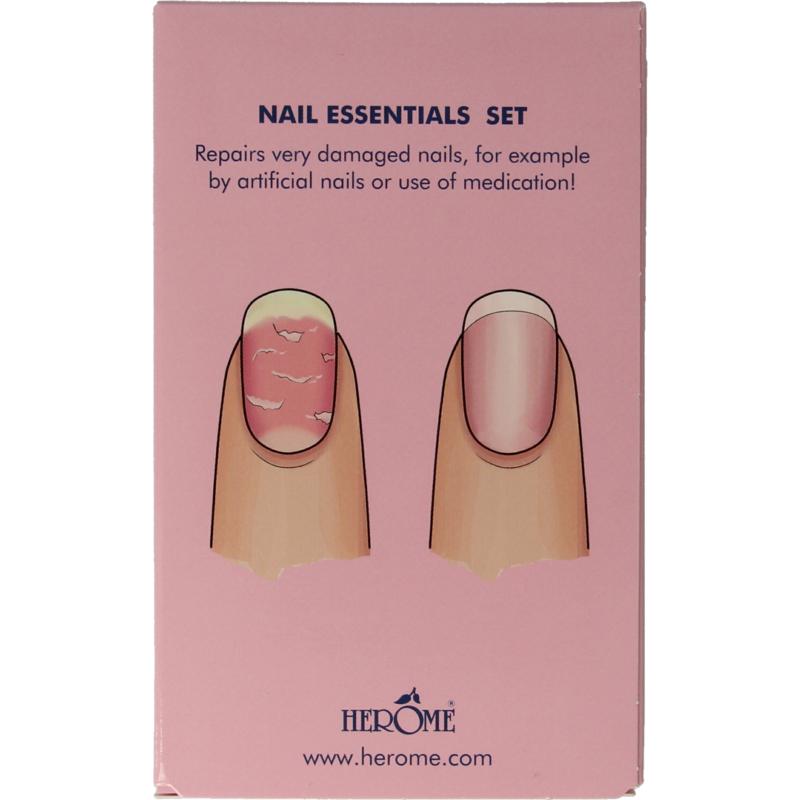 Herome Essentials Set Voor Zeer Beschadigde Nagels (1 set)