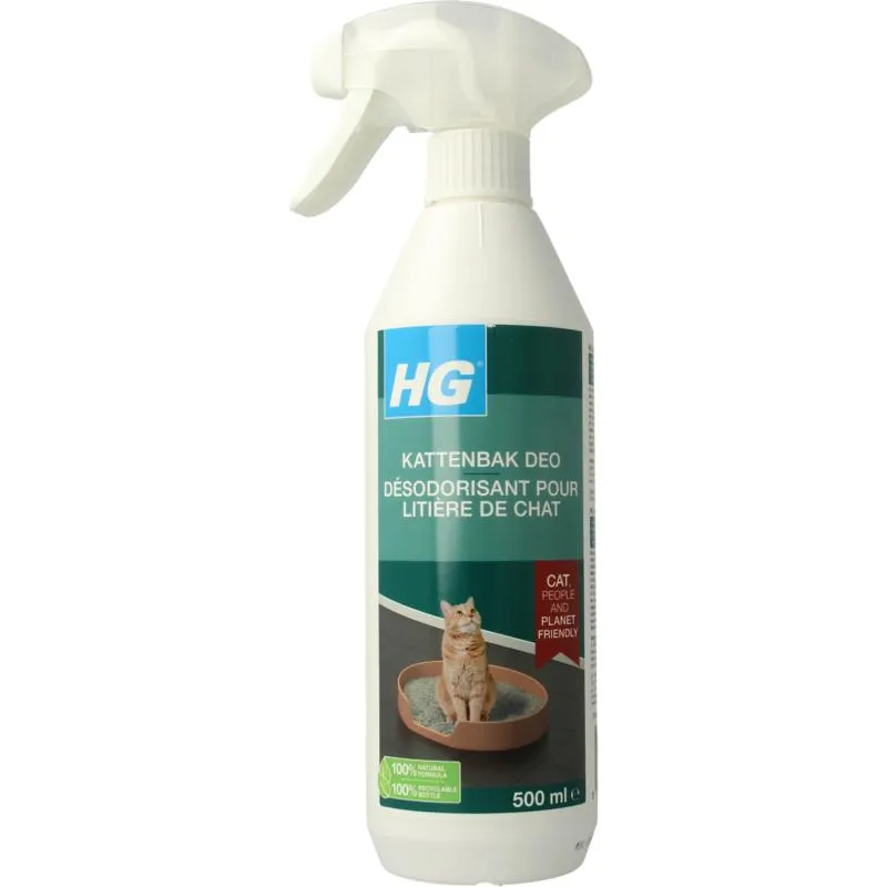 Hg Kattenbak Deo (500 ml)